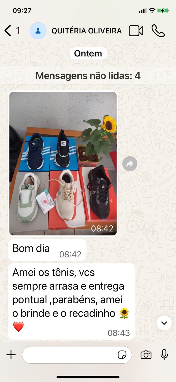 Depoimento de cliente